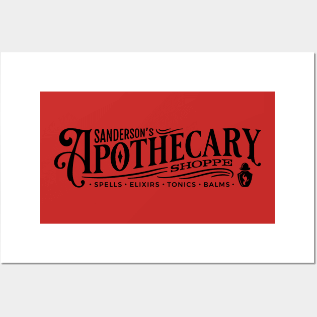 Sanderson Sisters Apocathary Shop Wall Art by innergeekboutique